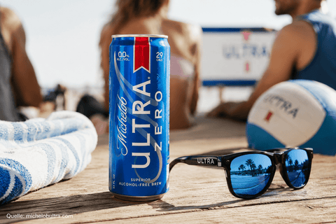 Michelob Ultra Zero 0,35l- Alkoholfreies Lagerbier 0,0% Vol.
