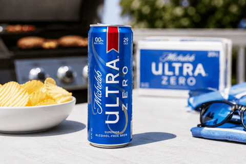 Michelob Ultra Zero 0,35l- Alkoholfreies Lagerbier 0,0% Vol.