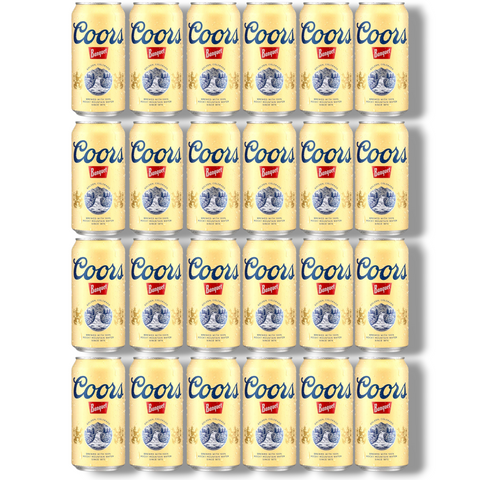 24er-Pack Coors Banquet – amerikanisches Kultbier in praktischer Vorratsgröße