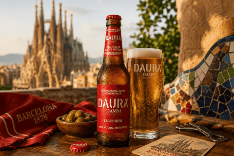 Daura Damm 0,33l– Glutenfreies Bier aus Spanien 5,4% Vol.
