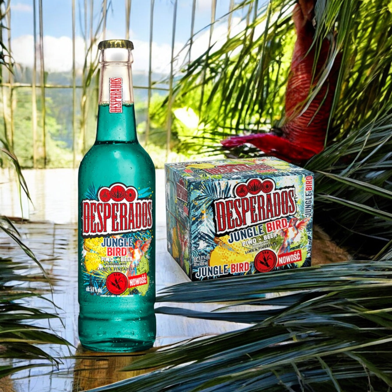 Desperados Mixpaket  0,4l- Teste 5 verschiedene Sorten in einem Paket Mojito, Red, Cuba Libre, Original und Melon Cooler