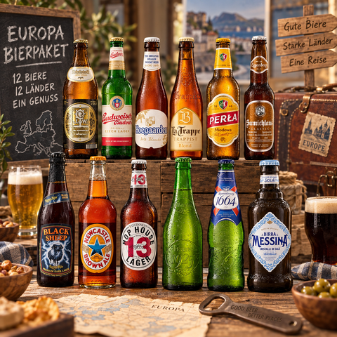 Europa Bierpaket XL – 12 Biere aus 12 Ländern