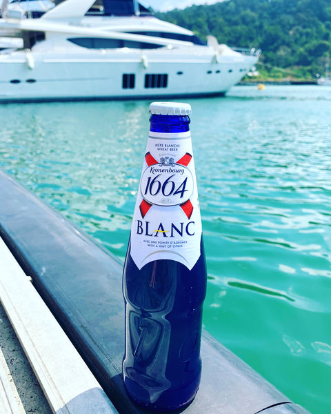Kronenbourg 1664 Blanc - Das Weißbier mit Citrus aus Frankreich mit 5% Vol.