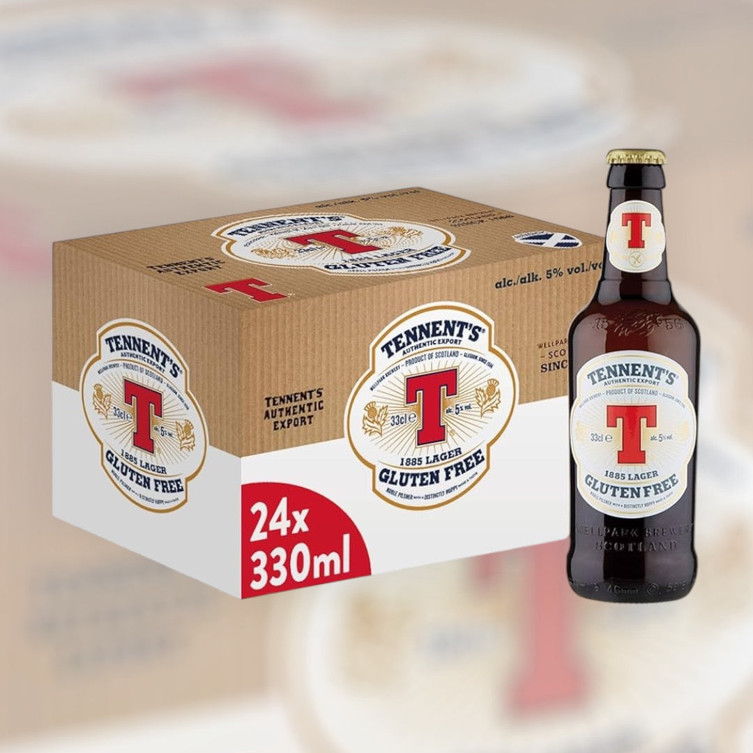 Tennent`s Lager Gluten Free - Glutenfreies Lager aus Schottland mit 5% Alk.