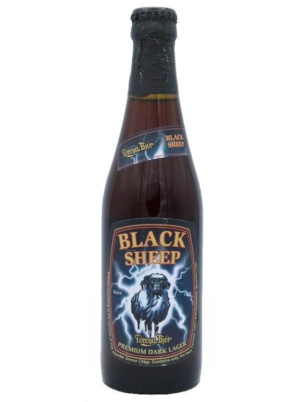 Föroya Bjór Black Sheep 0,33l – Premium Dark Lager
