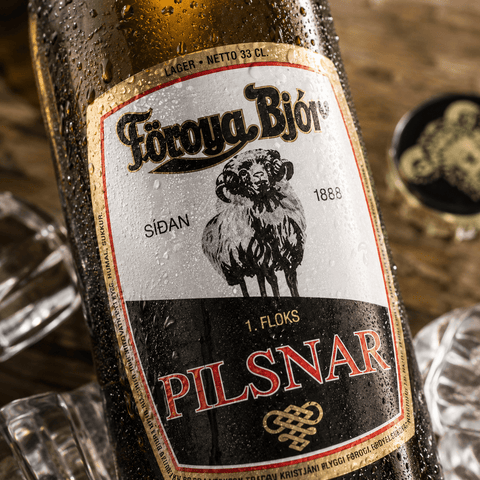 Föroya Bjor Pilsnar 0,33l – Bier von den Färöer 4,6% Vol.