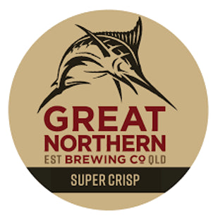 Great Northern Super Crisp 0,33l- Lagerbier mit 3,5% Vol.