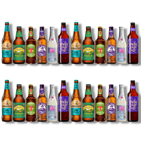 IPA Bierpaket mit 6 internationalen India Pale Ales-6-Flaschen