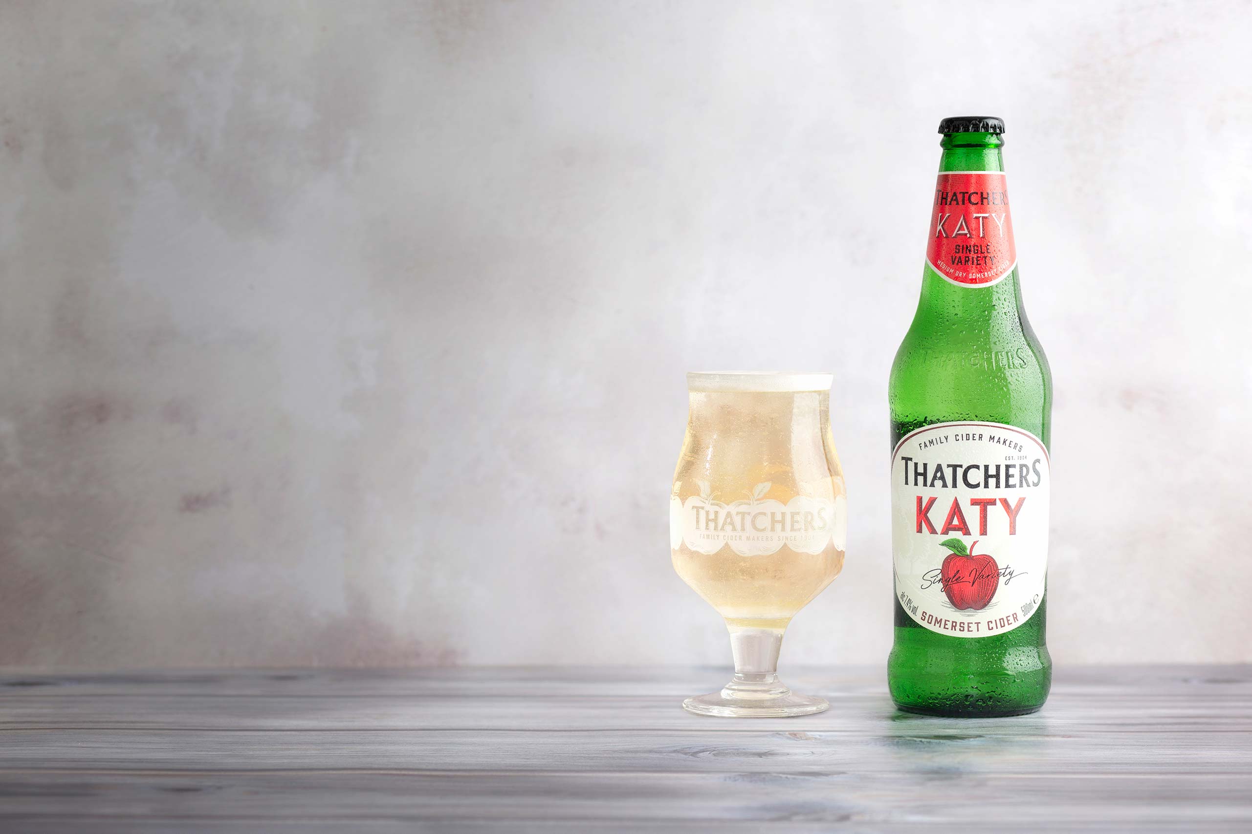 Thatchers Katy 0,5l - Medium dry Somerset Cider mit 7,4% Vol. - Apfelwein