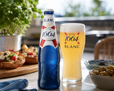 Kronenbourg 1664 Blanc 0,33l – Französisches Witbier 5,0 % Vol.