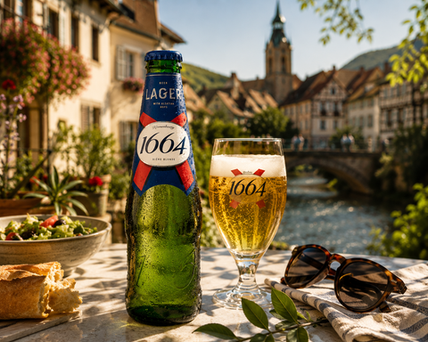 Kronenbourg 1664 Lager 0,33l – Französisches Lagerbier 5,0 % Vol.