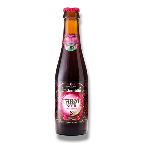 Lindemans Tarot Noir 0,25l - belgisches Waldfrucht Bier mit 8% Vol.