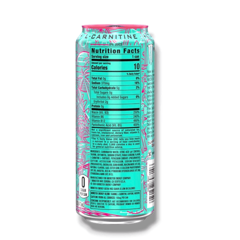 Monster Energy Ultra Vice Guava 473 ml – Zero Sugar USA Import