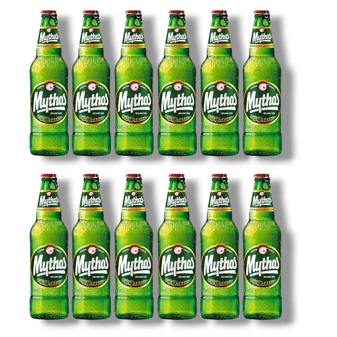 12 Flaschen Mythos Lager 0,33 l