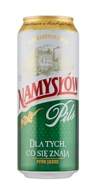 Namyslow Pils 0,5l- der einzigartige Geschmack aus Polen mit 6,5% Vol.
