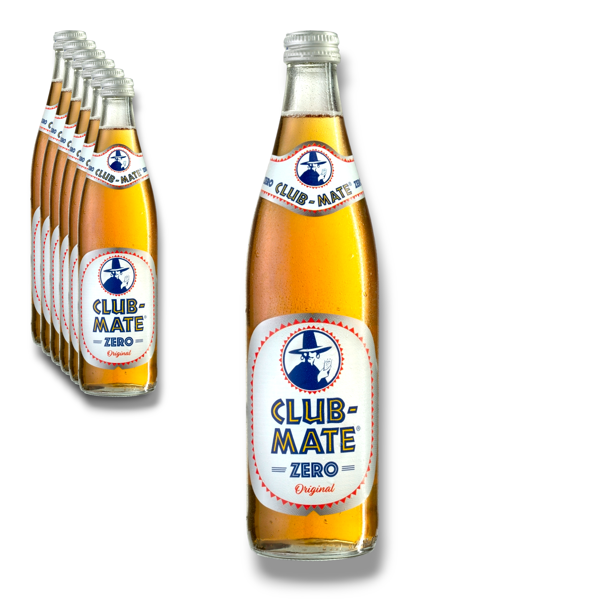 Club Mate Zero Original 0,5l- Ohne Zucker mit Koffein