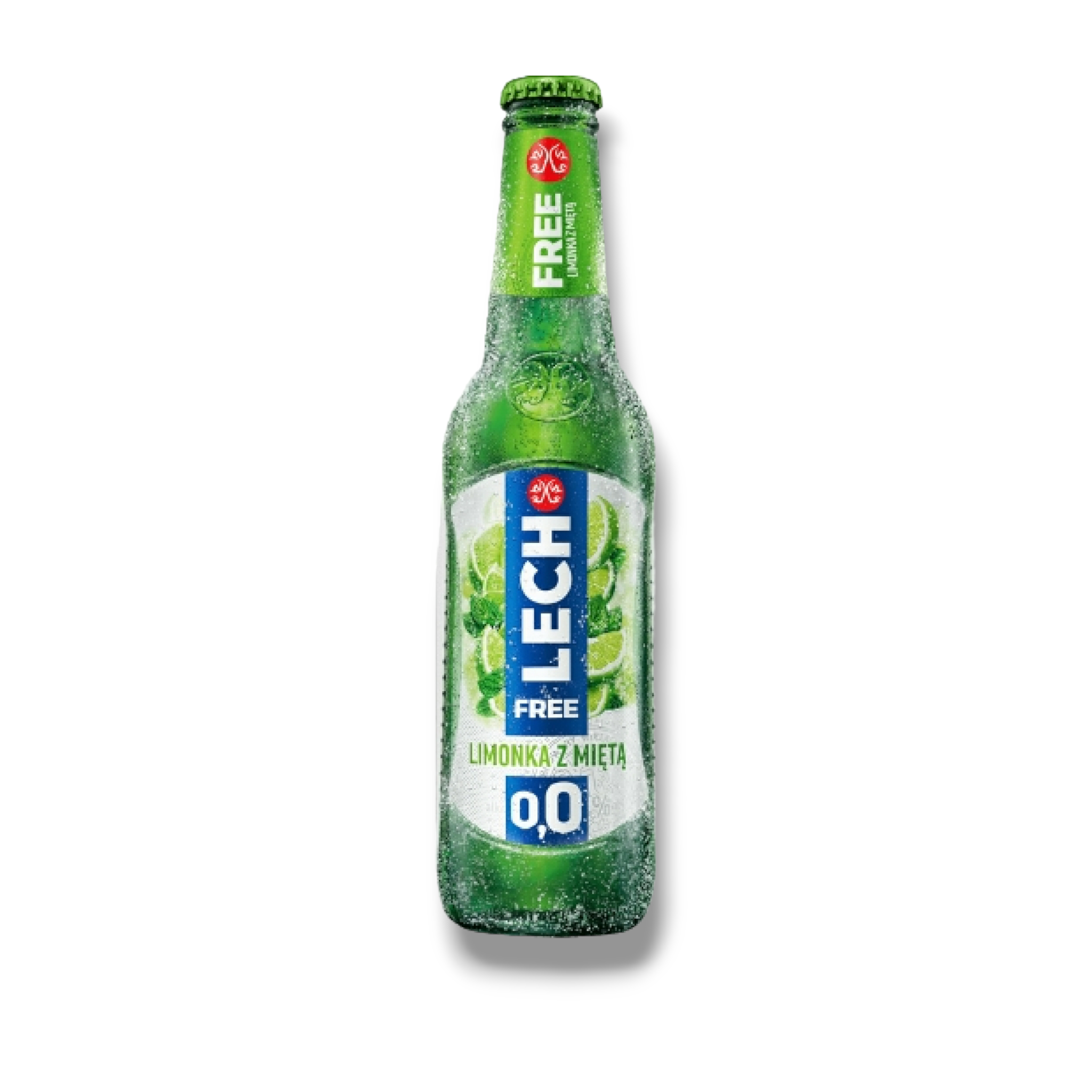 Lech free 0,33l- Limette & Minze alkoholfreies Bier aus Polen 0,0% Vol.