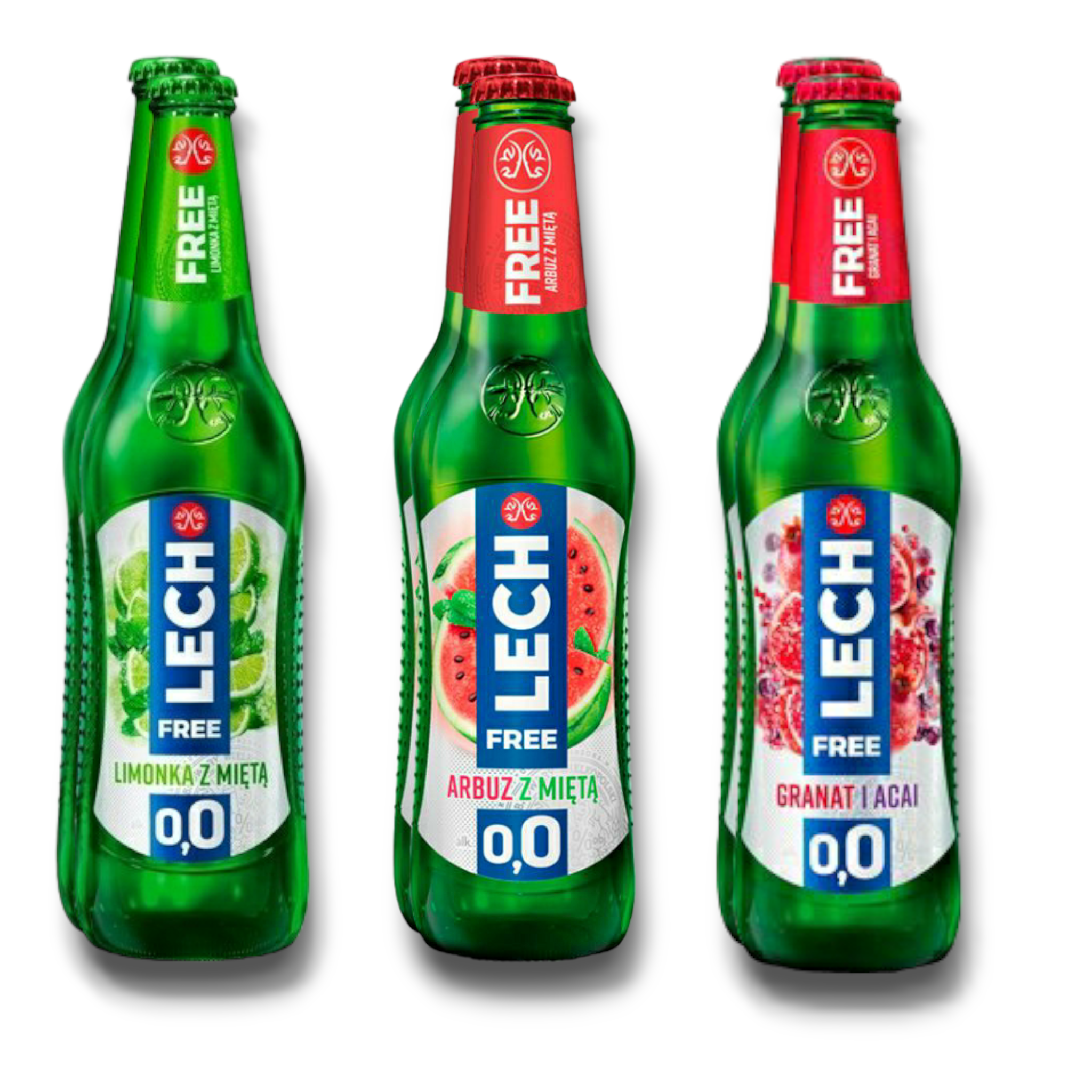 Lech free Mix  0,33l-  Alkoholfreies Bier aus Polen im Fruchtmix 0,0% Vol.