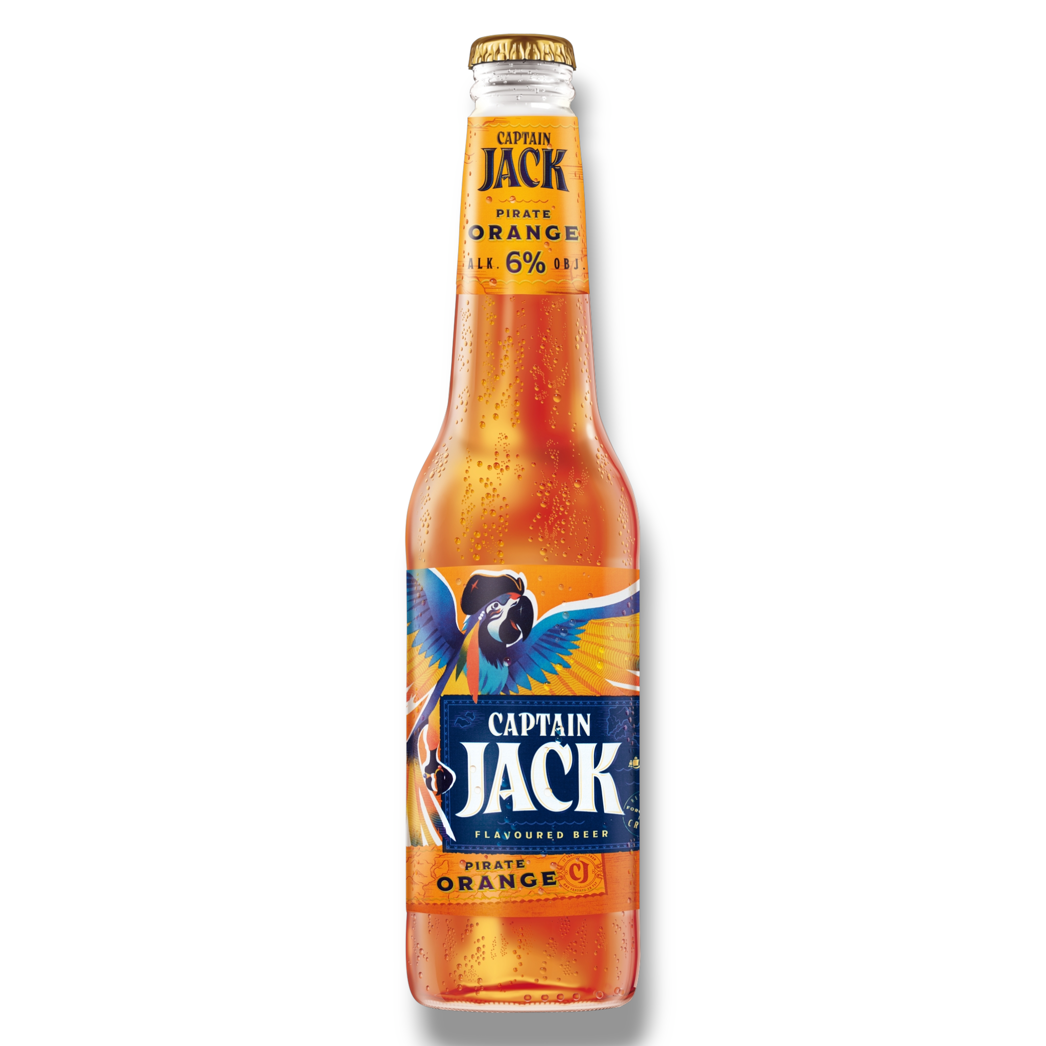 Captain Jack Pirate Orange 0,4l-  Biermischgetränk aus Polen mit 6% Vol.