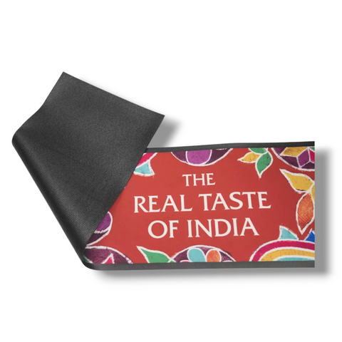 Kingfisher Bier Barmatte 20cm x 30cm Runner Abtropfmatte Antirutsch The Real taste of India