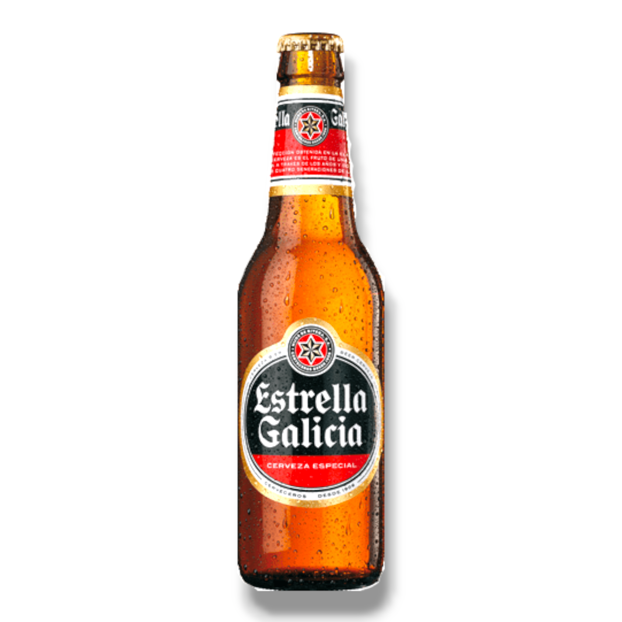 Estrella Galicia Especial 0,33l- Spezialbier aus Spanien mit 5,5% Vol.
