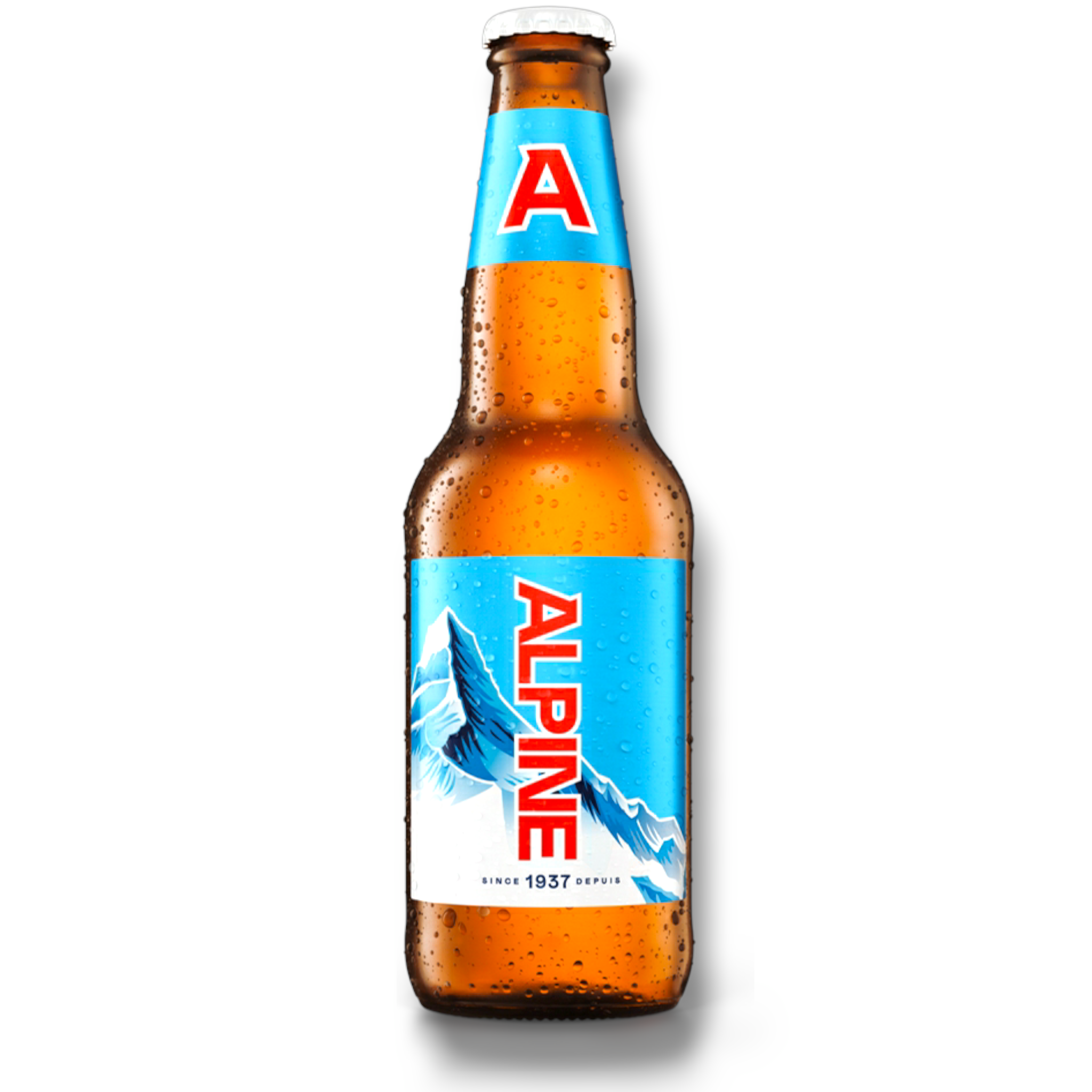 Moosehead Alpine Lager Flasche 341ml  - Leichtes Lagerbier aus Kanada mit 5% Vol.