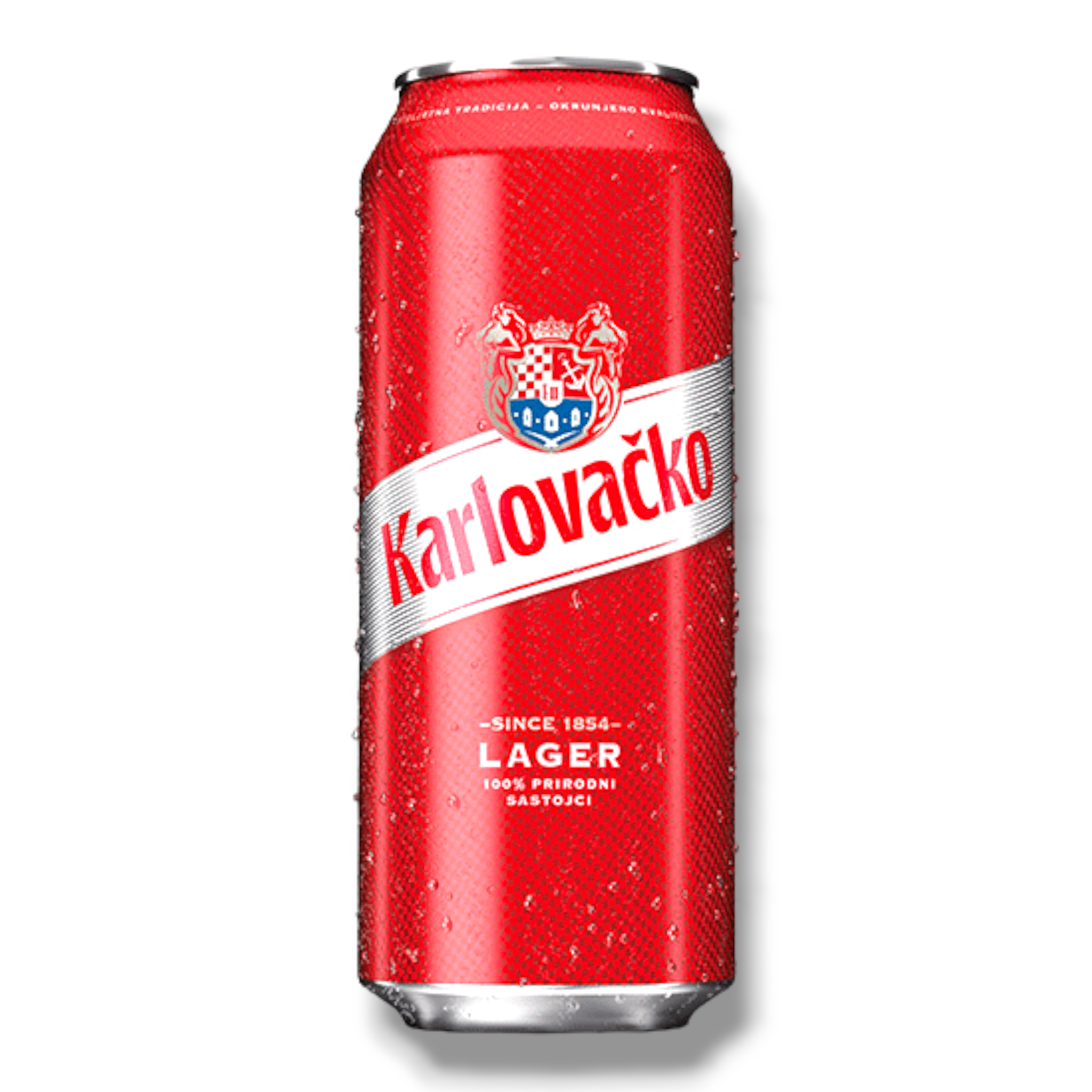 Karlovacko Lager 0,5l Dose - Lagerbier aus Kroatien mit 5,4% Vol.