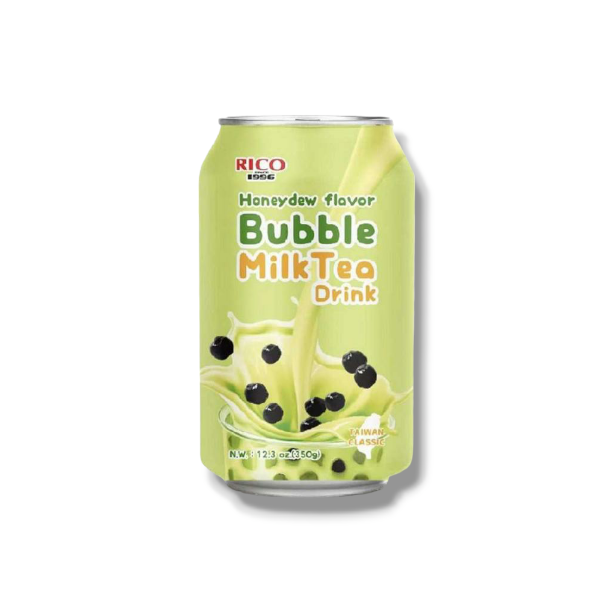 RICO Bubble Milk Tea Drink Honeydew Flavour 350ml- Milchtee mit Honig aus Taiwan