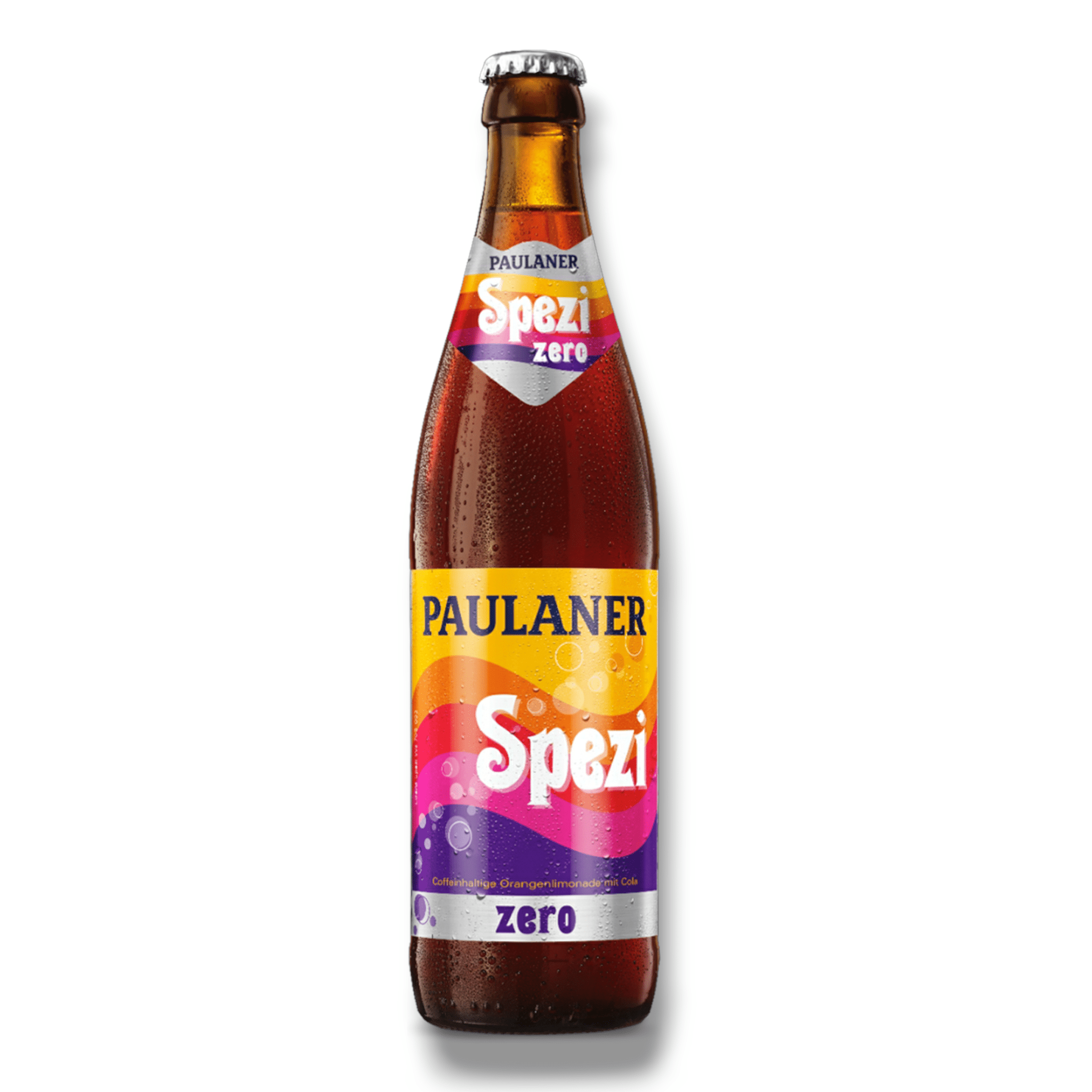 Paulaner Spezi Zero 0,5l- Koffeinhaltige Orangenlimonade mit Cola ohne Paulaner Spezi Zero 0,5l- Koffeinhaltige Orangenlimonade mit Cola ohne