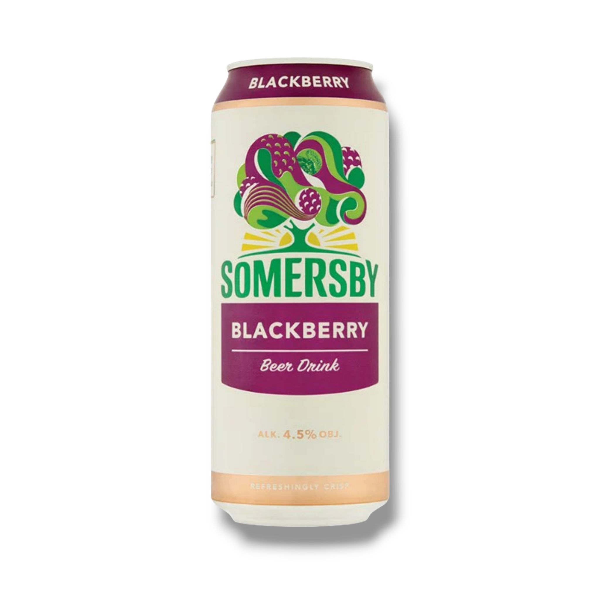 Somersby Blackberry 0,5l - Biermischgetränk mit Brombeere und 4,5% Vol.