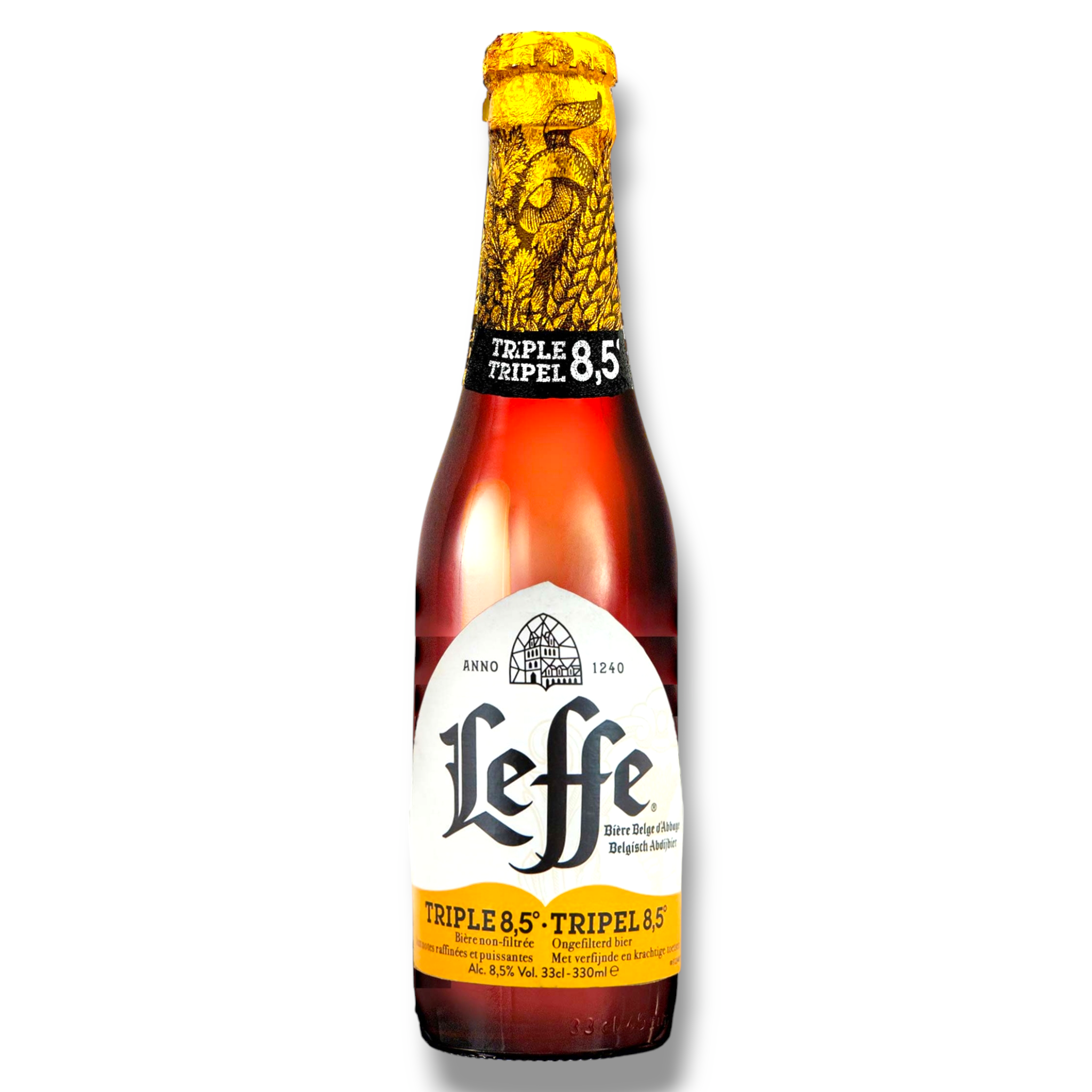 Leffe Tripel 0,33l - Starkbier aus Belgien mit 8,5% vol.