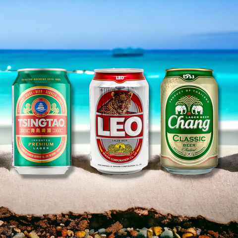 Entdecke Asien in der Dose mit Tsingtao, Leo & Chang