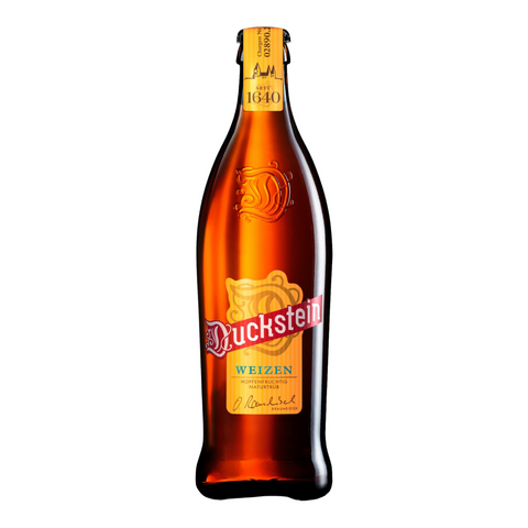Duckstein Weizen 0,5l - Hopfenfruchtig und Naturtrüb mit 5,7% Vol.