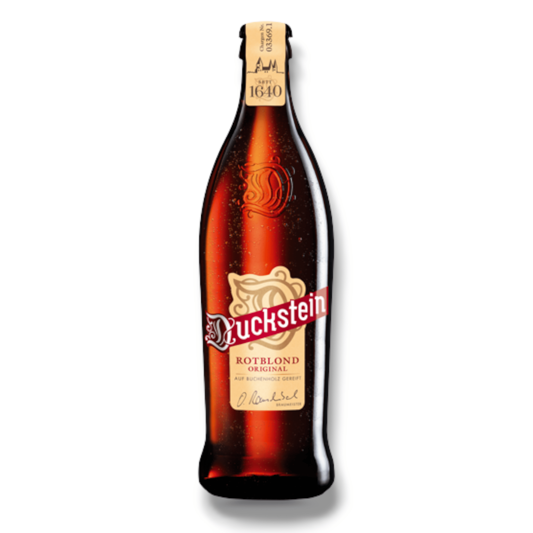 Duckstein Rotblond Original 0,5l - Auf Buchenholz gereiftes Bier mit 4 Duckstein Rotblond Original 0,5l - Auf Buchenholz gereiftes Bier mit 4