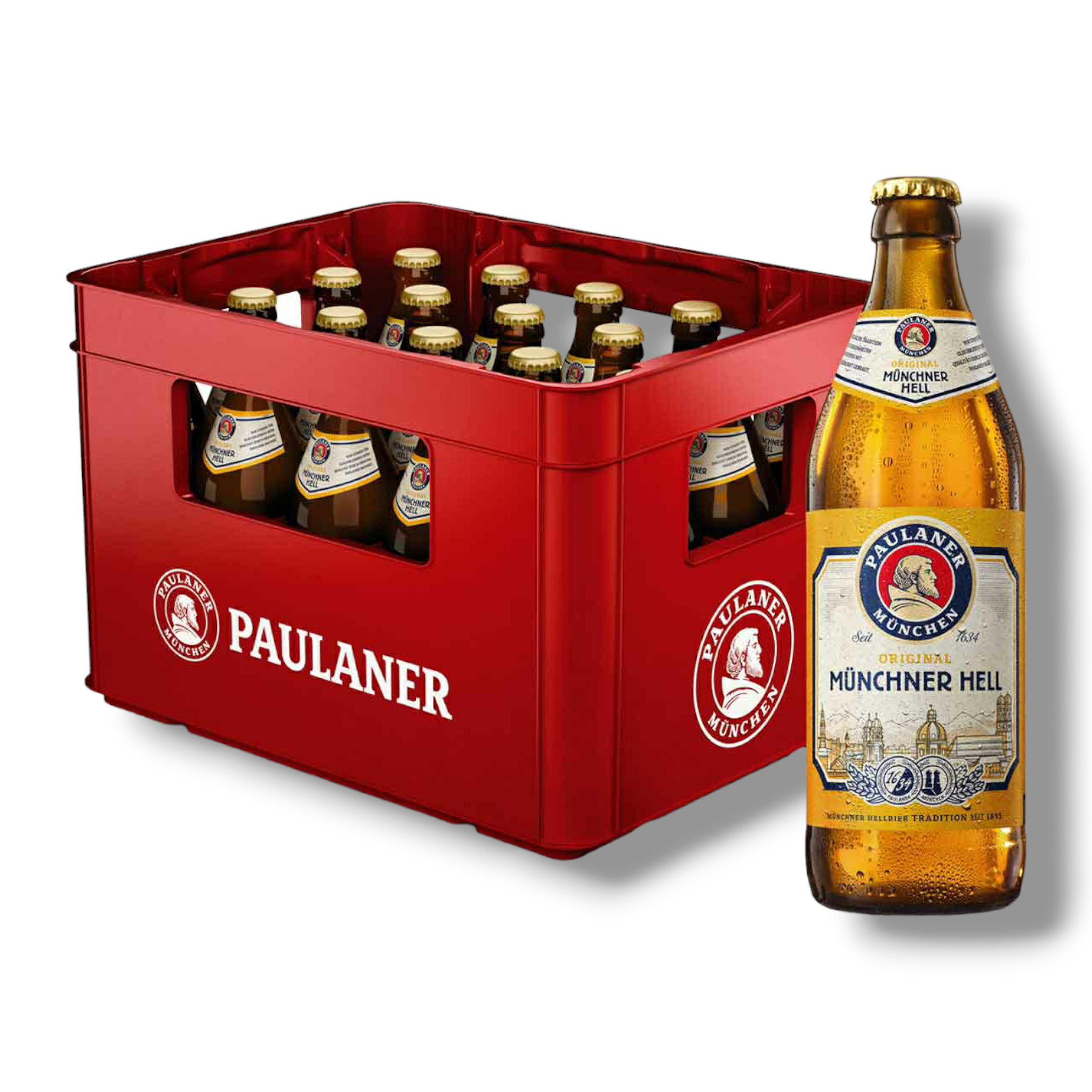 Paulaner Münchner Hell  0,5l- Lager mit 4,9% Vol.