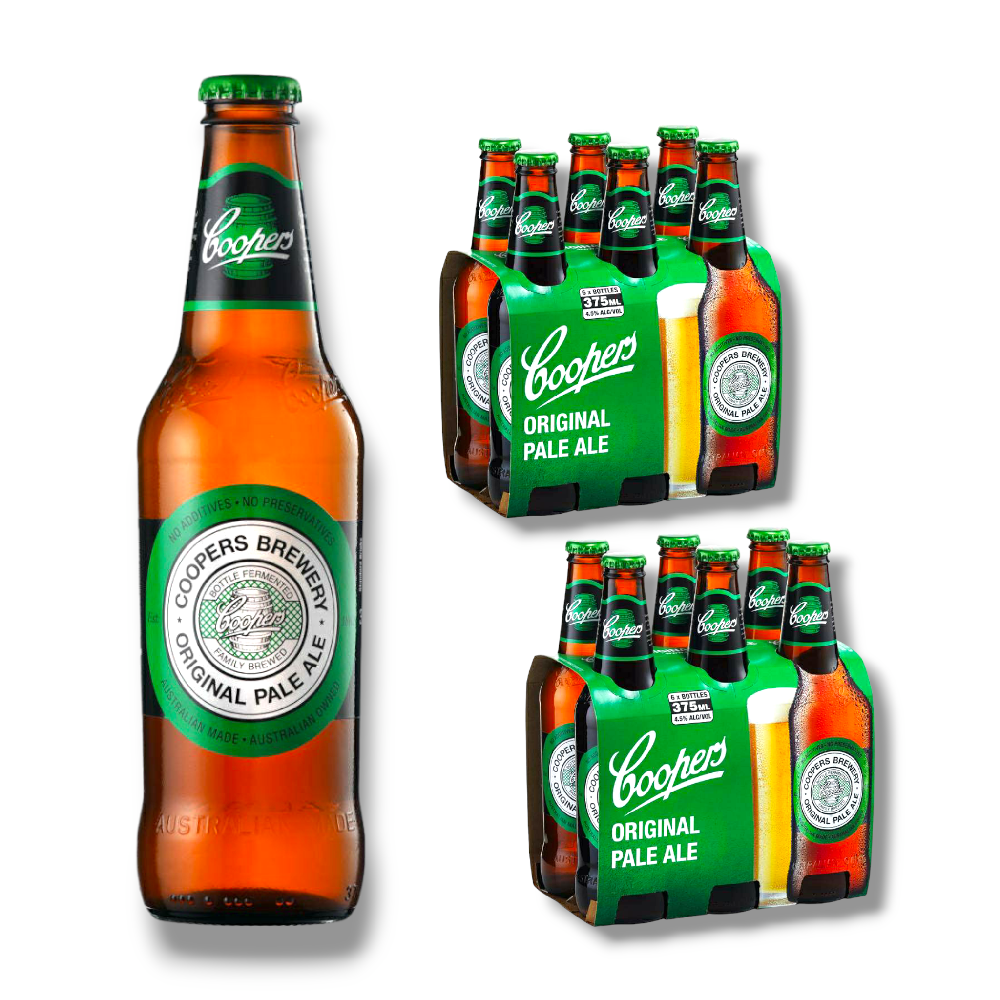 Coopers Original Pale Ale 375ml- Australian Pale Ale mit 4,5% Vol.