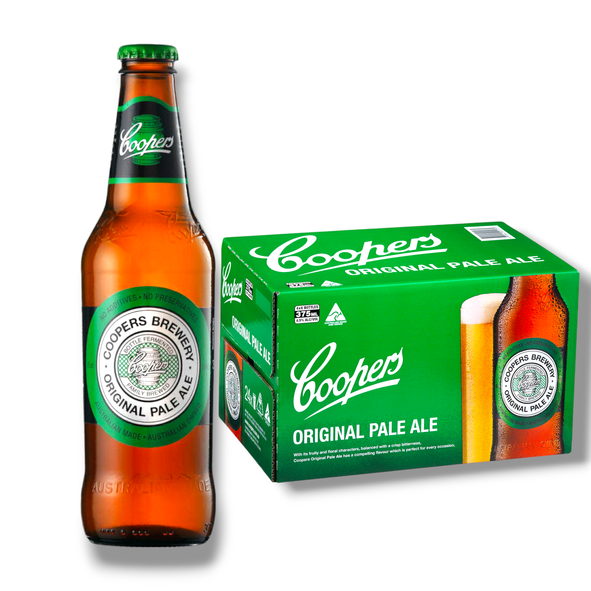 Coopers Original Pale Ale 375ml- Australian Pale Ale mit 4,5% Vol.