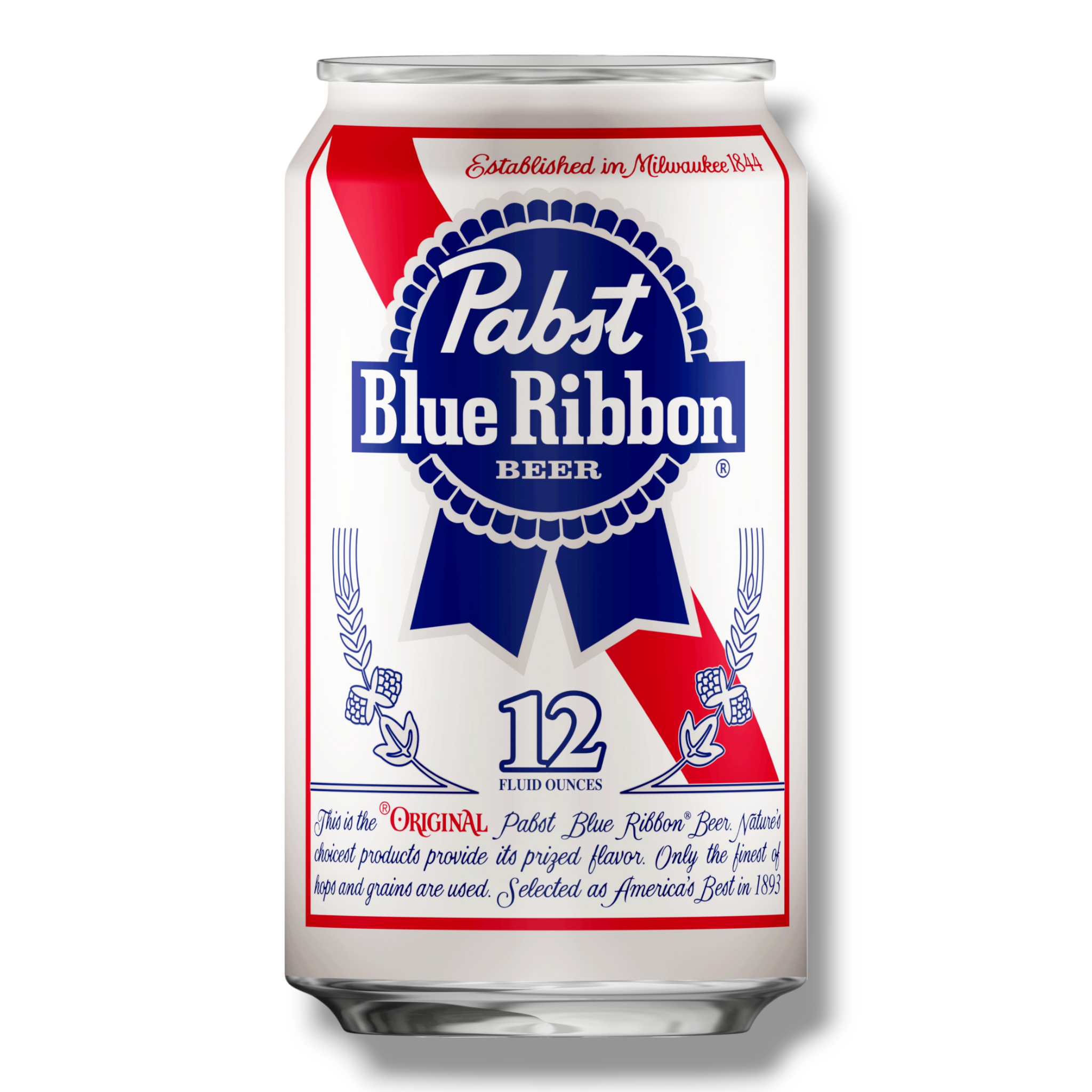Pabst Blue Ribbon Beer 355ml - Das amerikanische Original mit 4,8% Vol.