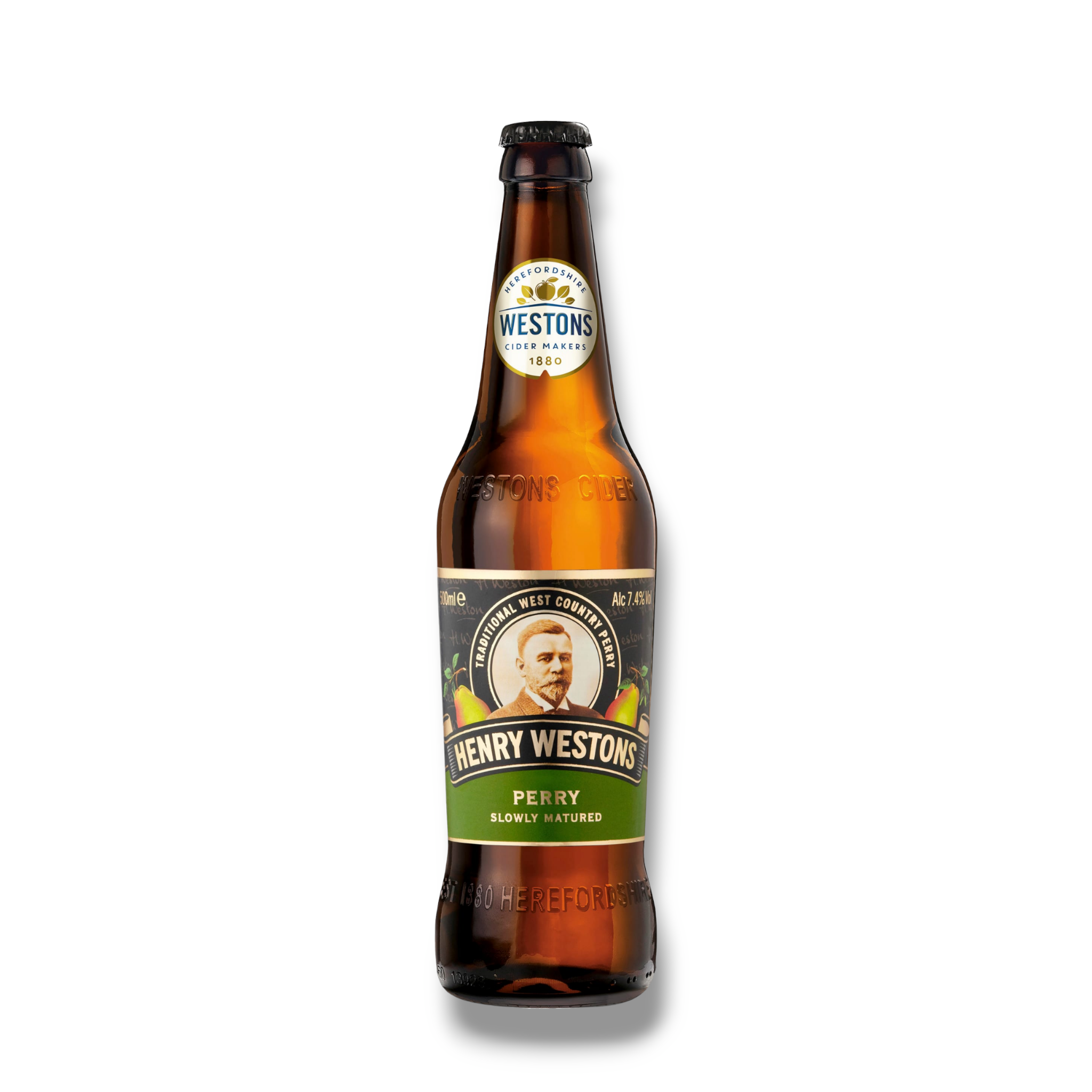 Henry Westons Slowly Aged Perry Cider 0,5l-  Perry Cider mit 7,4% Vol.