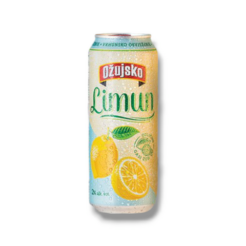 Ozujsko Limun- Radler aus Kroatien mit Zitrone 2,0% Vol.