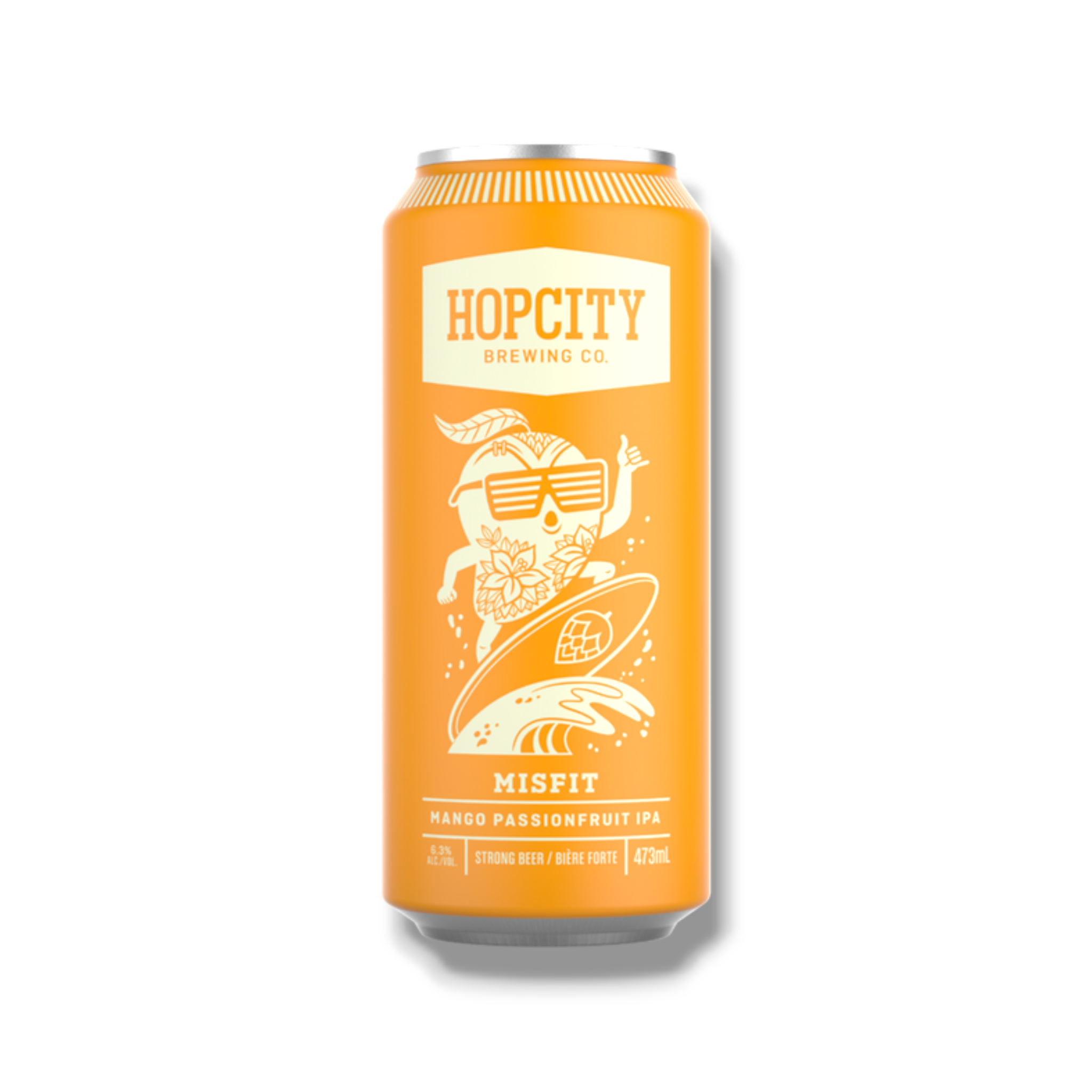 Hopcity MISFIT Mango Passionfruit IPA 473ml- IPA aus Kanada mit 6,3% Vol.