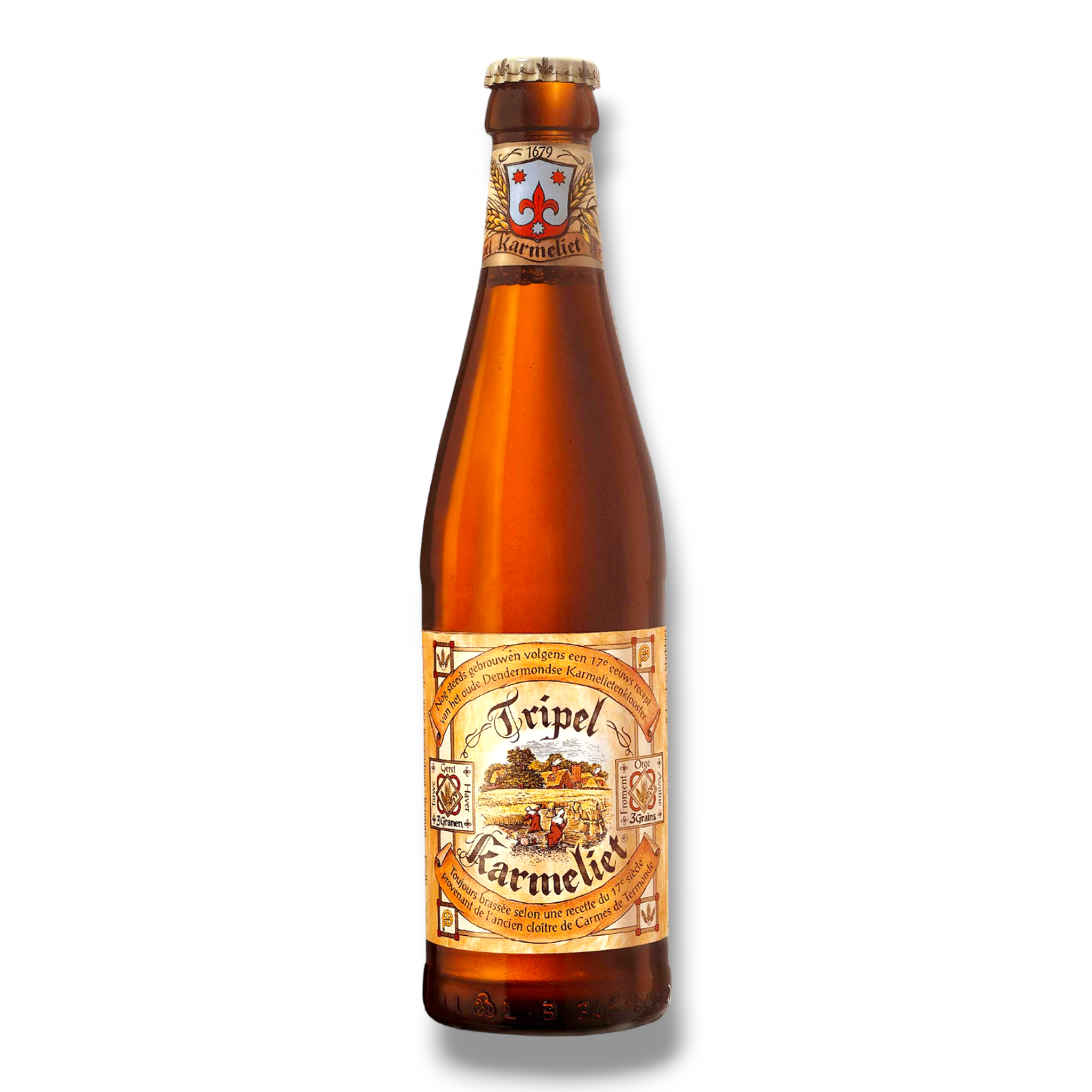 Tripel Karmeliet 0,33 l- Belgisches Starkbier als Dreikorn Tripel mit 8,4% Vol.