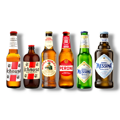 Italien Mix - Ichnusa, Birra Moretti, Peroni & Messina - Kleine Reise durch Italien