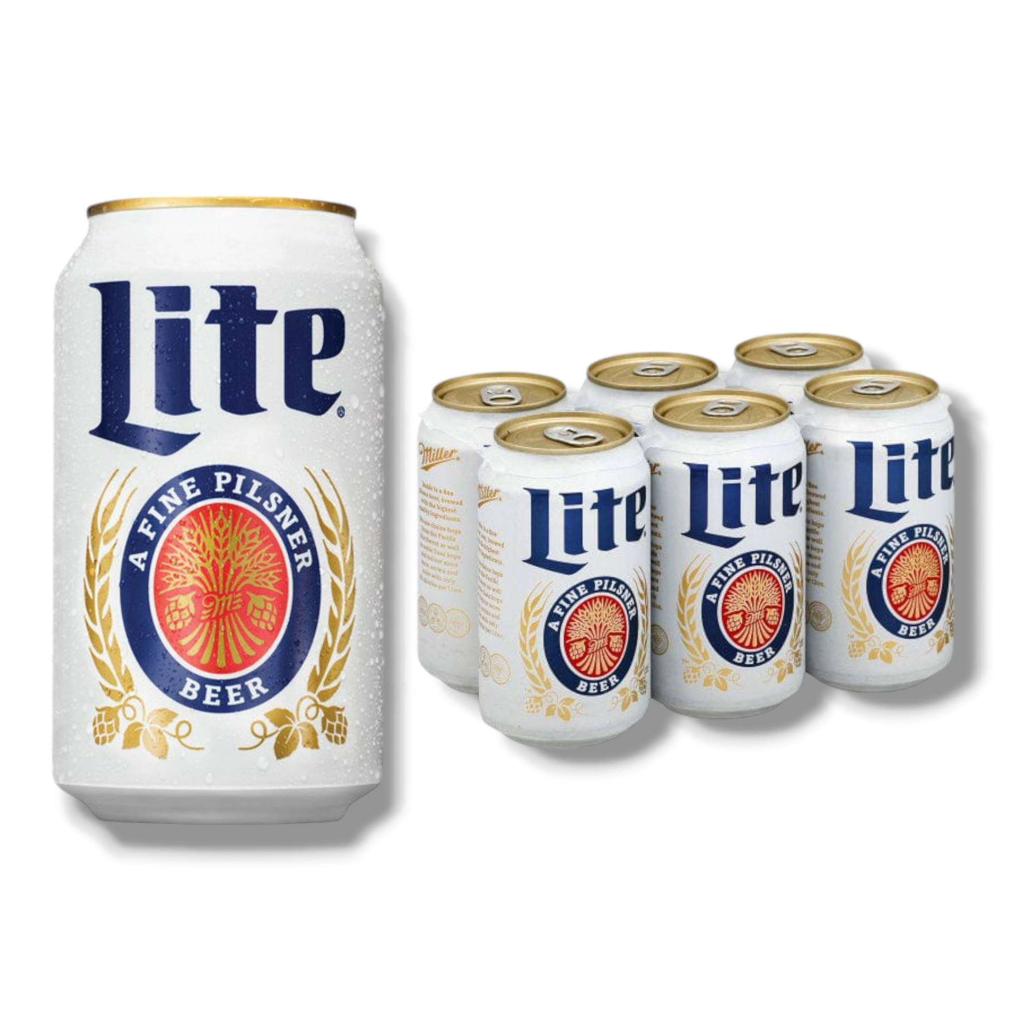 Miller Lite 355ml- Kalorienreduziertes Leichtbier als amerikanisches Pils mit 4,2% Vol.