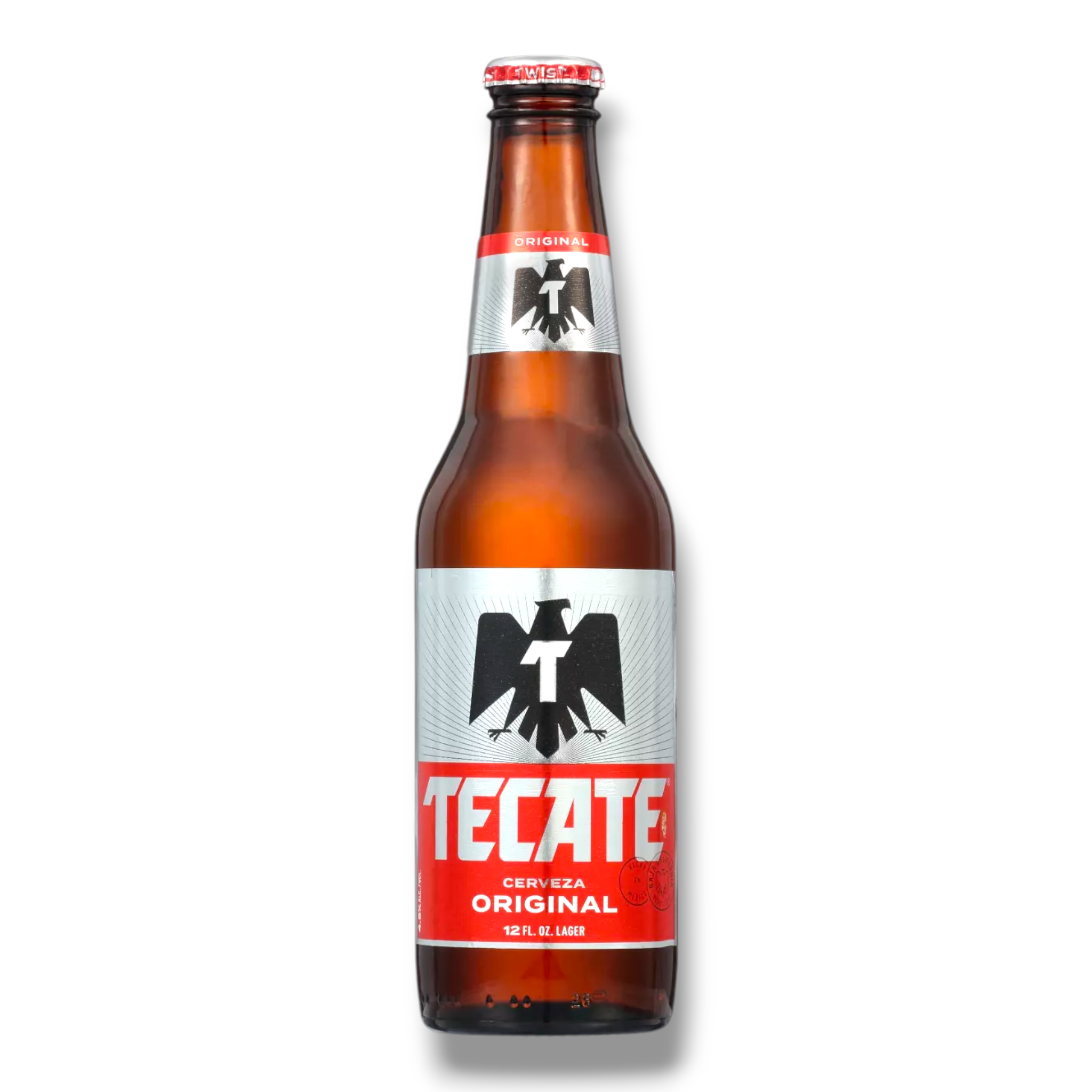 Tecate Bier 325ml  - Authentisches Mexikanisches Lager mit 4,5% Vol.