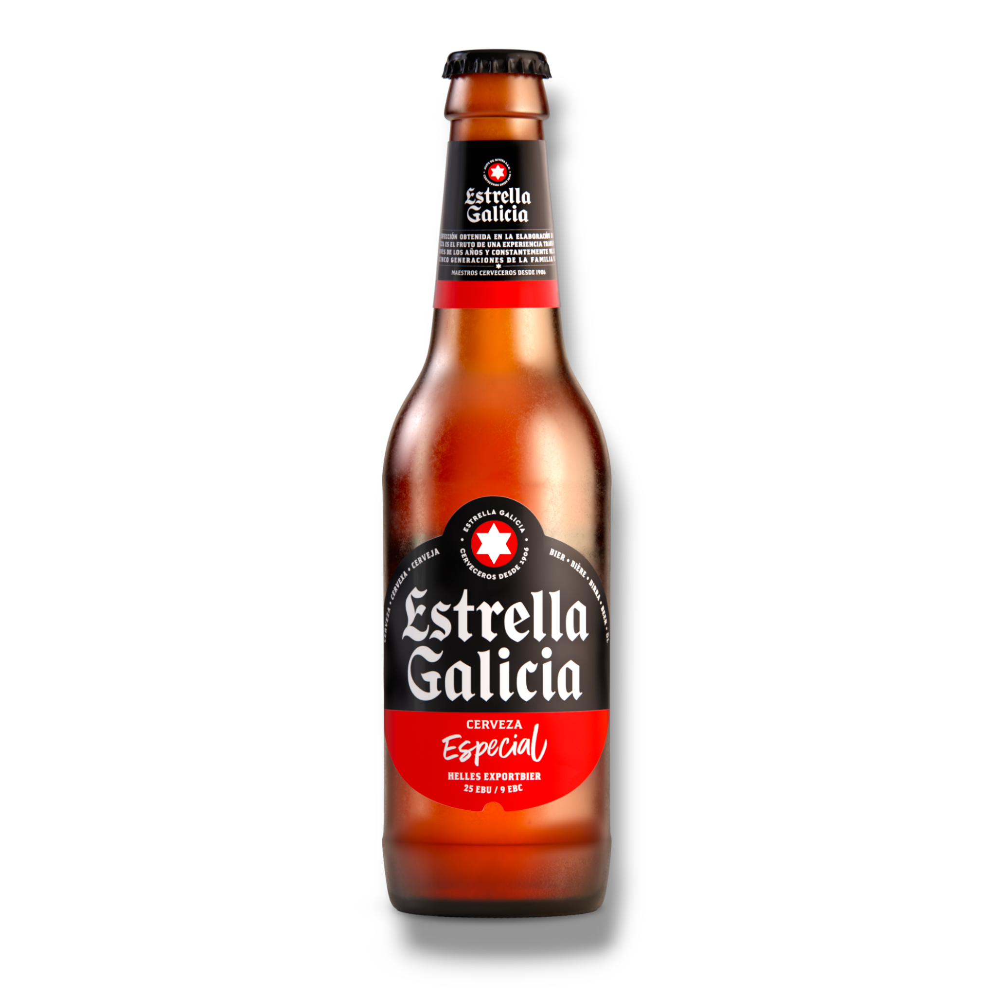 Estrella Galicia Especial Mini 0,20l- Spezialbier aus Spanien mit 5,5% Vol.