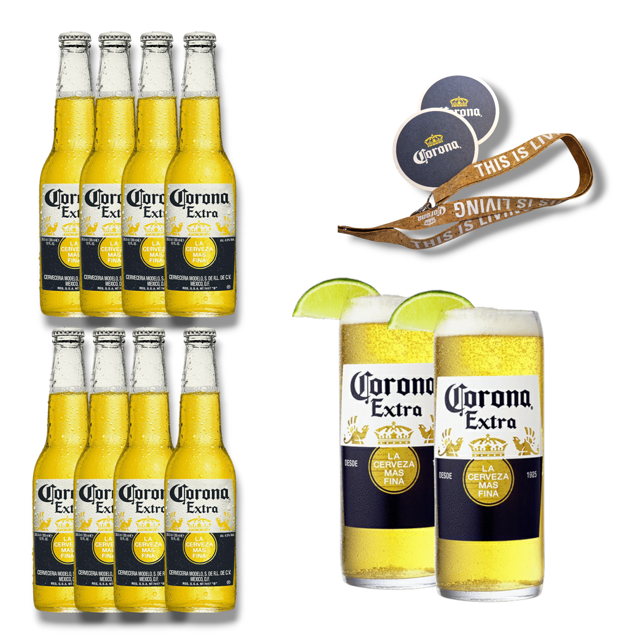 Corona Extra Mixpaket – Das perfekte Set für deinen Feierabend