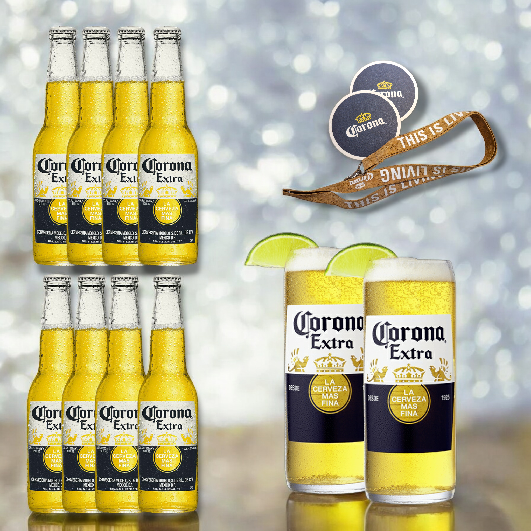 Corona Extra Mixpaket – Das perfekte Set für deinen Feierabend