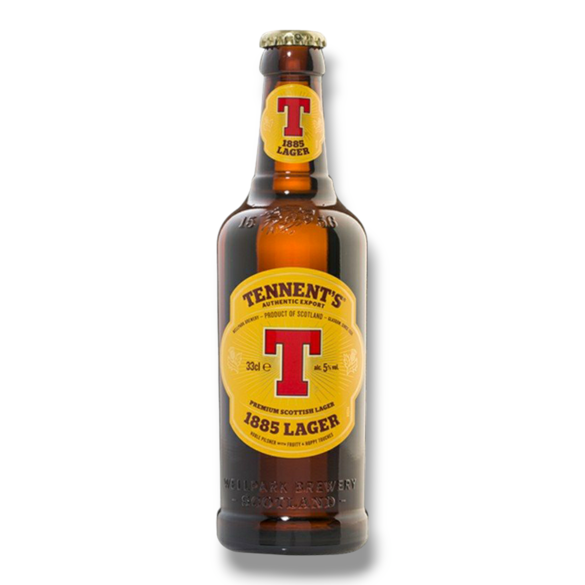 Tennent's Lager 1885 – Ein Klassiker Bier aus Schottland 5% Vol.