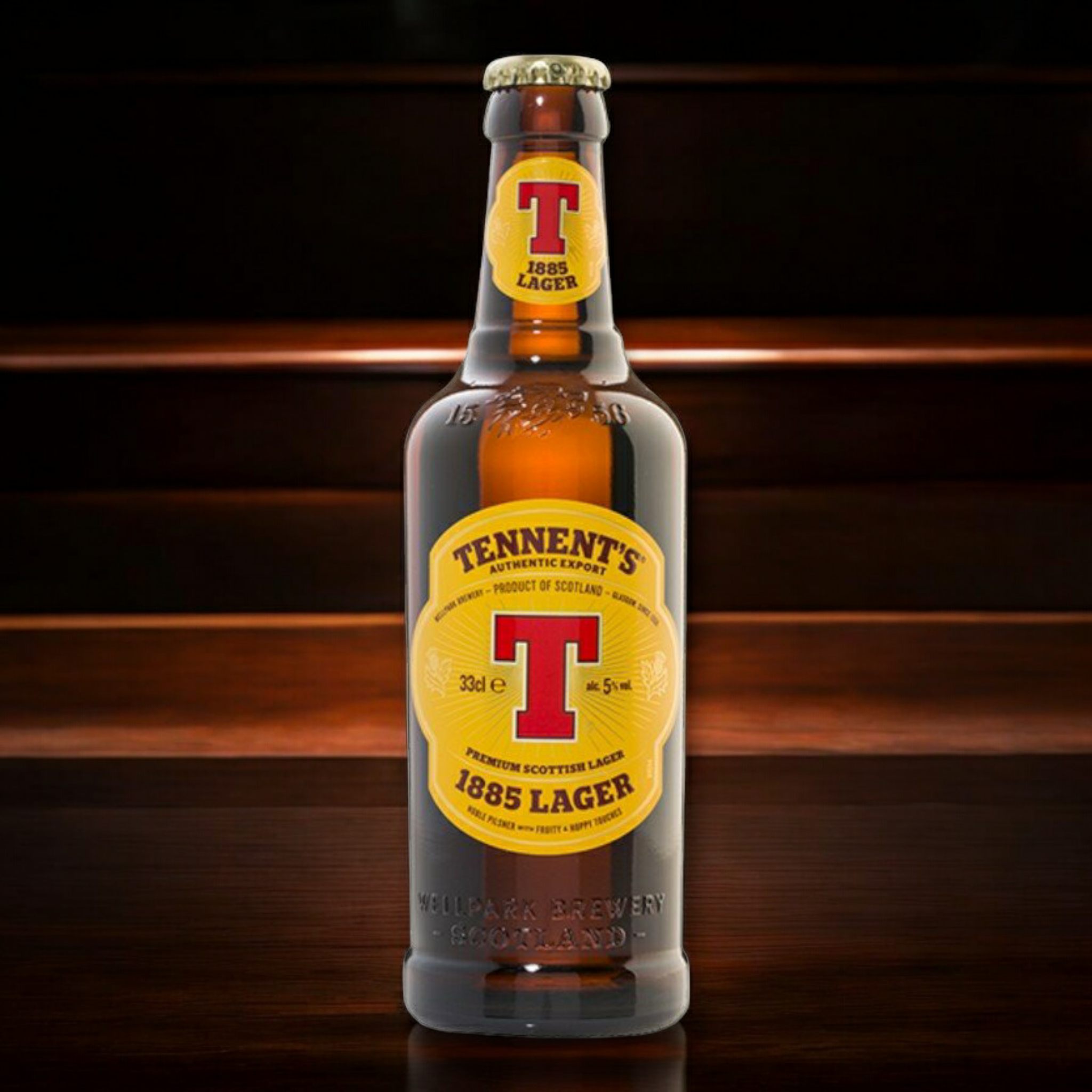 Tennent's Lager 1885 – Ein Klassiker Bier aus Schottland 5% Vol.